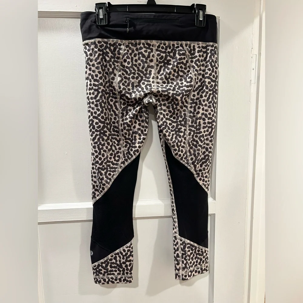 Lululemon pace rival crop mid rise leggings size 6 - Picture 3 of 11